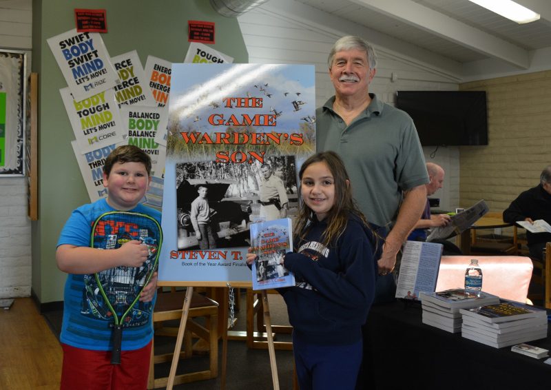 Author Steven T. Callan and Friends at Sun Oaks Book Signing for The Game Warden's Son