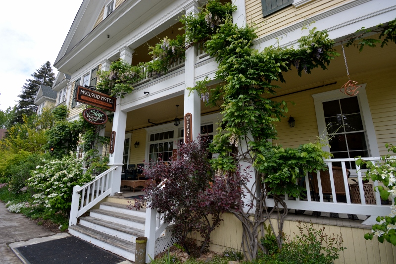 One of our favorite places to stay is the historic McCloud Hotel.