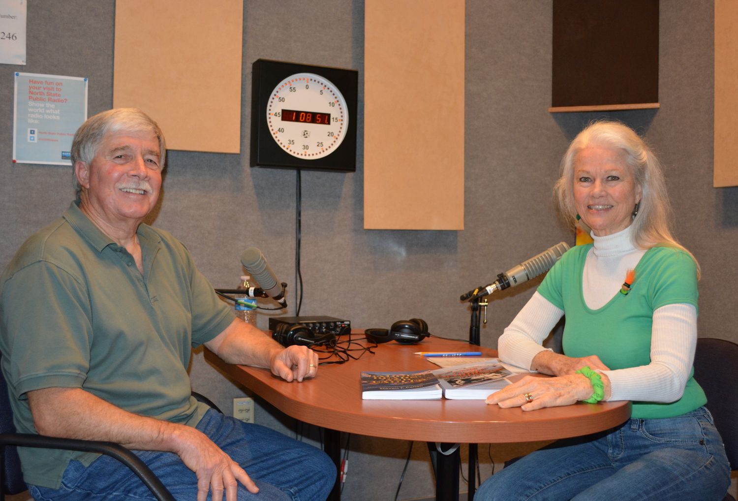 Author Steven T. Callan is being interviewed by Nancy Wiegman on the popular National Public Radio program Nancy's Bookshelf